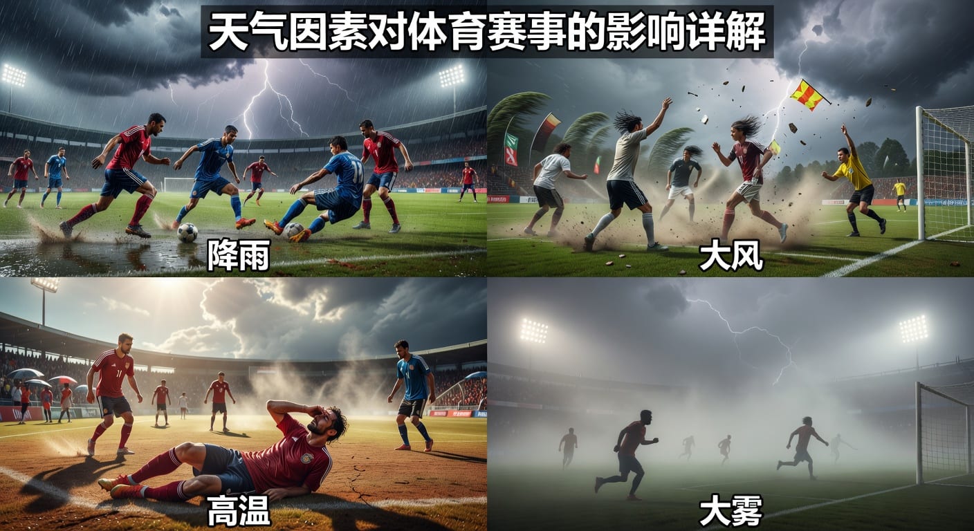 天气因素 weather factors：体育赛事判断与实战观察