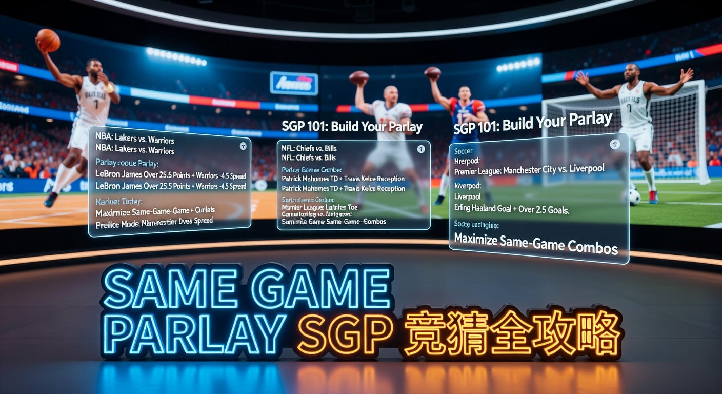 超级过关 same game parlay SGP｜玩法机制与投注技巧